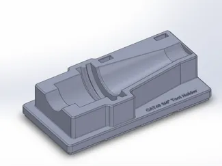 Gridfinity CAT40 Tool Holder 1.75 Gage Length