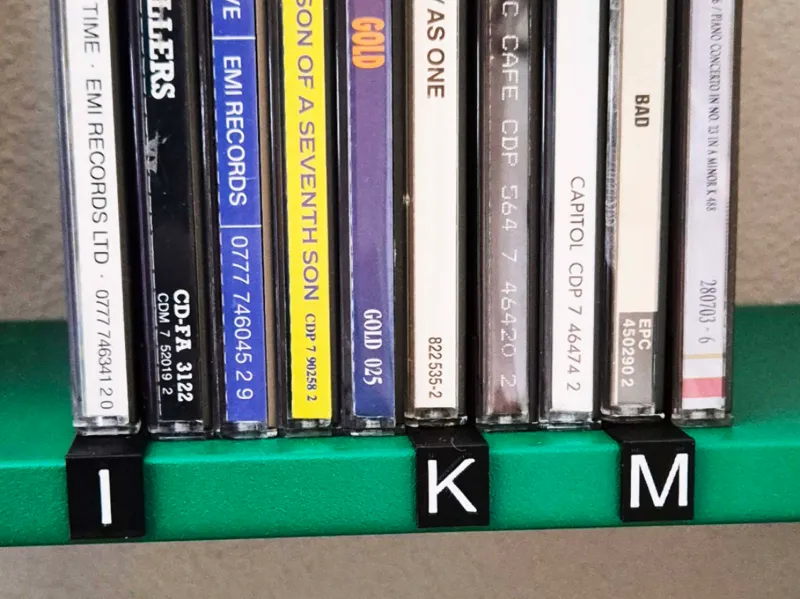 CD alphabet FÄRGSÄTTARE