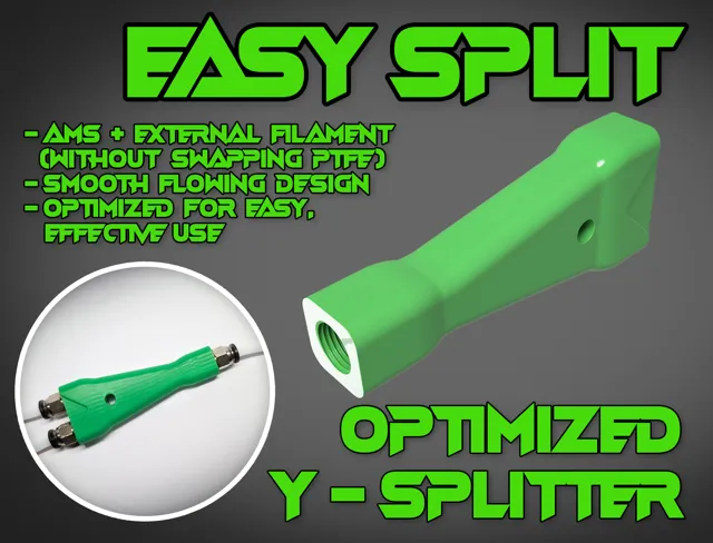 Easy Split - PTFE Y-Splitter