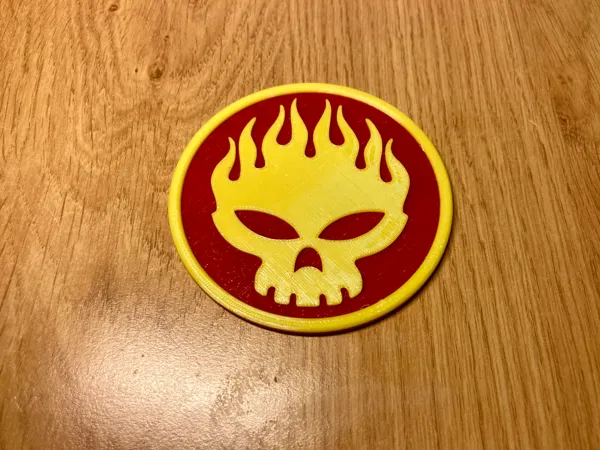 Dessous de verre logo The Offspring
