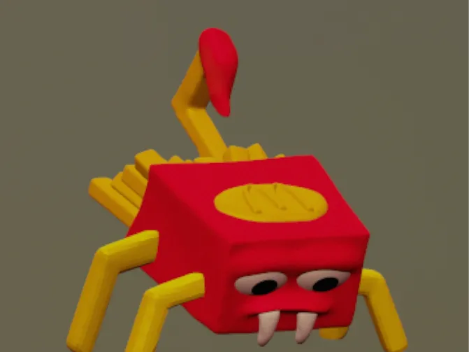 Mickey D Fry Scorpion