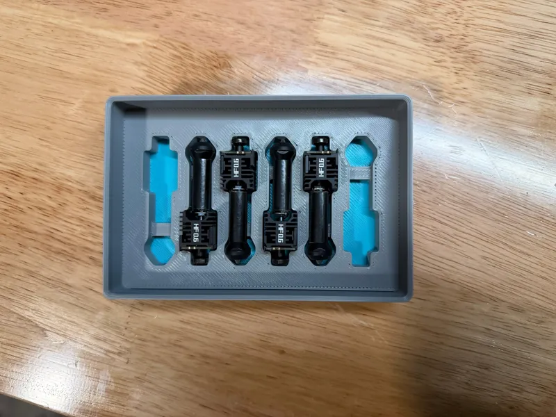 H2C Hotend Holder Gridfinity 3x2