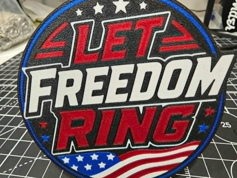 Let Freedom Ring Magnet/Coaster