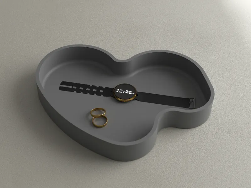 Aesthetic Irregular Shape Tray #1