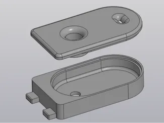 SmartTag 2 mount for bike saddle