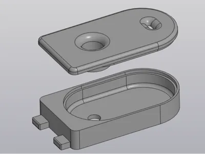 SmartTag 2 mount for bike saddle