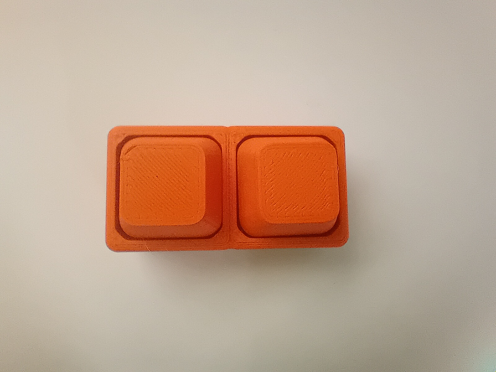 100% printed clicky buttons