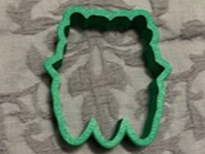 3.5" 3 Carrots w/ Bow-Ribbon Cookie Cutter-Easter