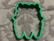 3.5" 3 Carrots w/ Bow-Ribbon Cookie Cutter-Easter