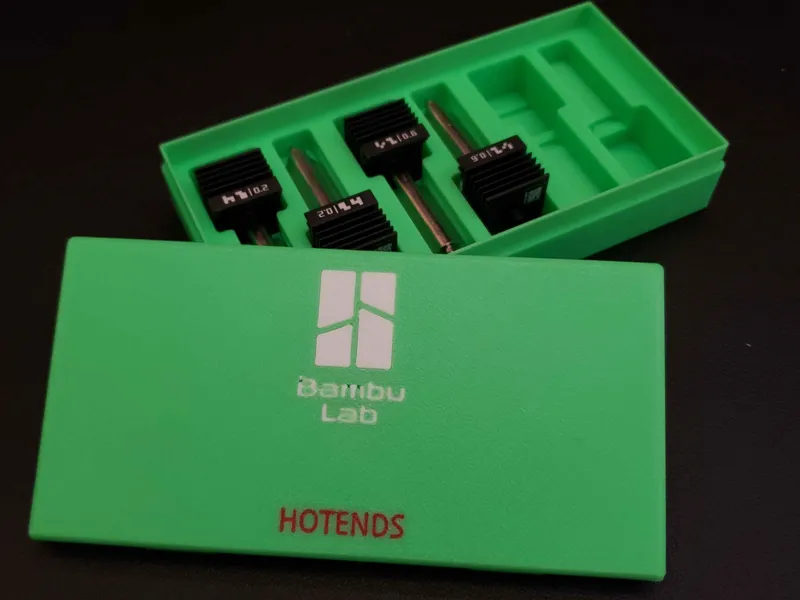 Hotend x6 Storage Box Bambu Labs H2D / P2S /A1