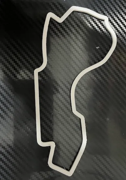 2d wall art melbourne track f1 sim racing