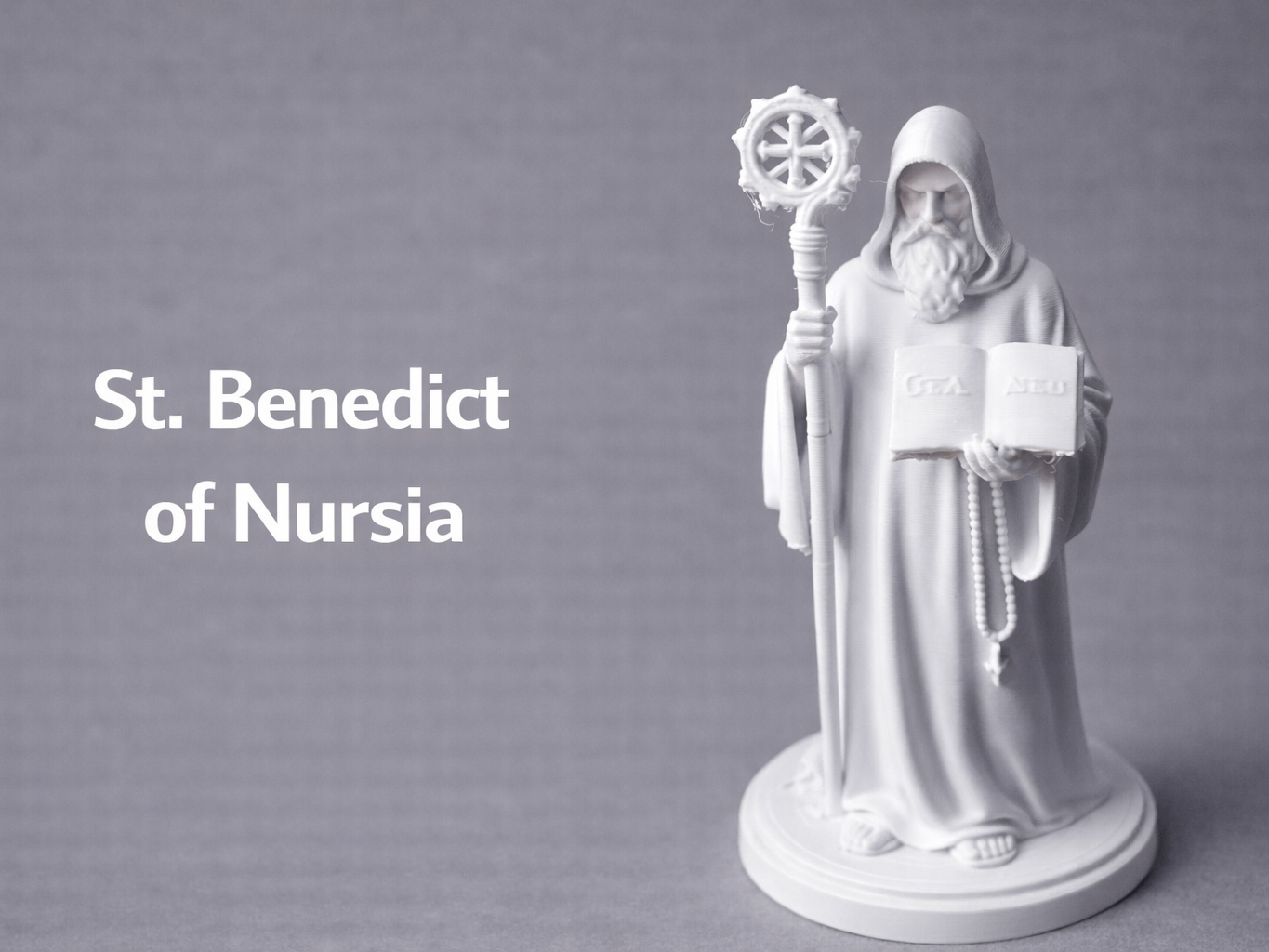 St. Benedict of Nursia (protection against evil)