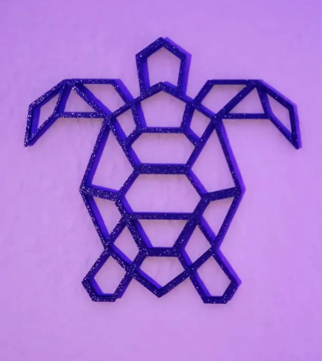 Schildkröte Turtle 2D Wall Art