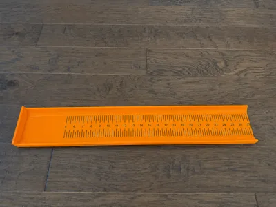 Fish Measuring Board