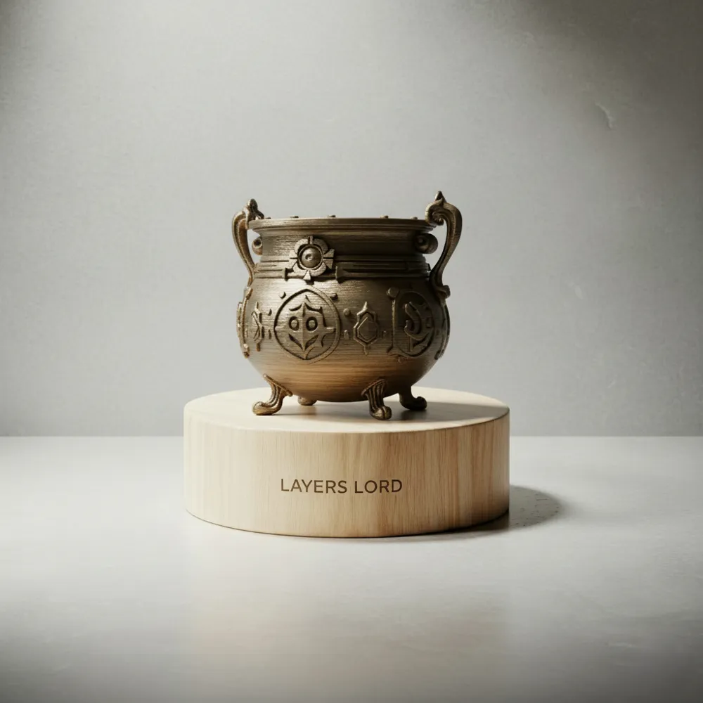 The Witch's Cauldron by Layers Lord MakerWorld: Download Free 3D Models
