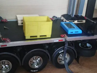 rc plastic storic box  rc forklift
