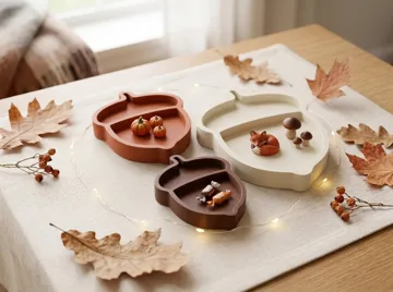 Bandeja organizadora: Acorn Tray – 3 Sizes | Fall Candy & Trinket Dish — vista de referencia 4