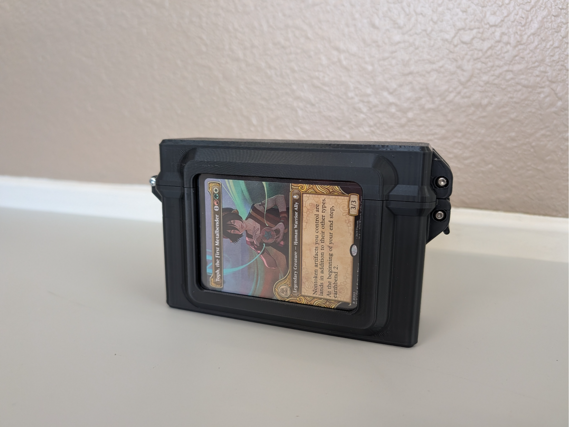 Rugged Commander Deck Box with Display Window