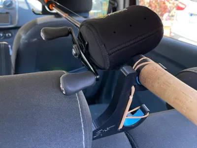 Seatbelt rod rack