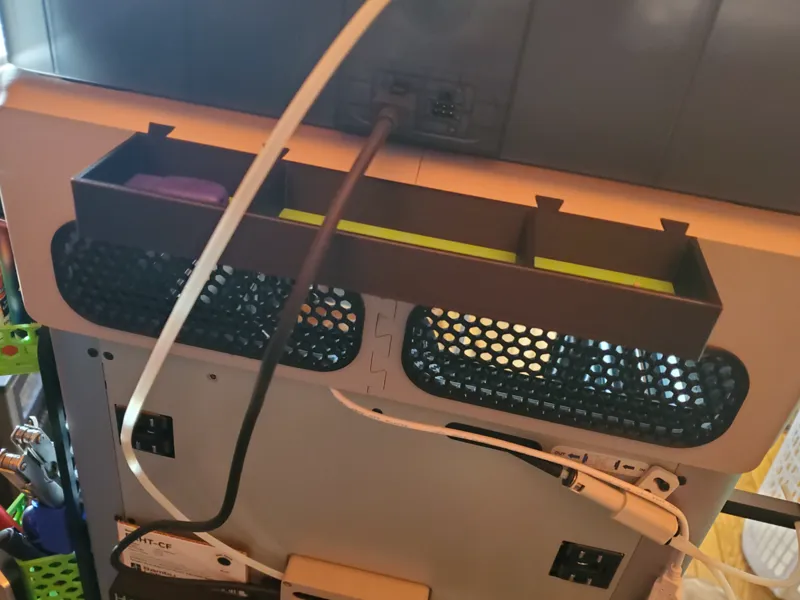 AMS V2 Riser Rear 3DBenchy Shelf (REMIX)