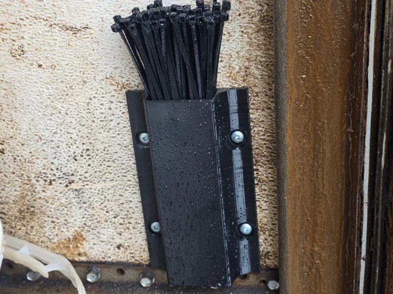 Tool Holder - Strong Wall Mount holder - Zip Tie