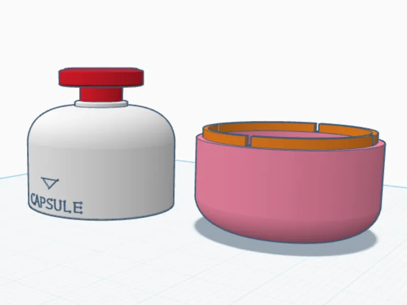 Smash Bros. Item capsule
