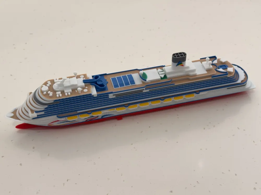 Welcome H2C users to print the 1/1000 Adora Magic City with 7 colors ...