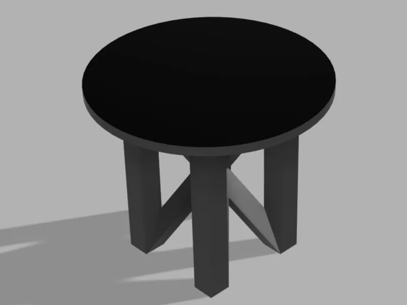 Mix between regular and X style coffee table