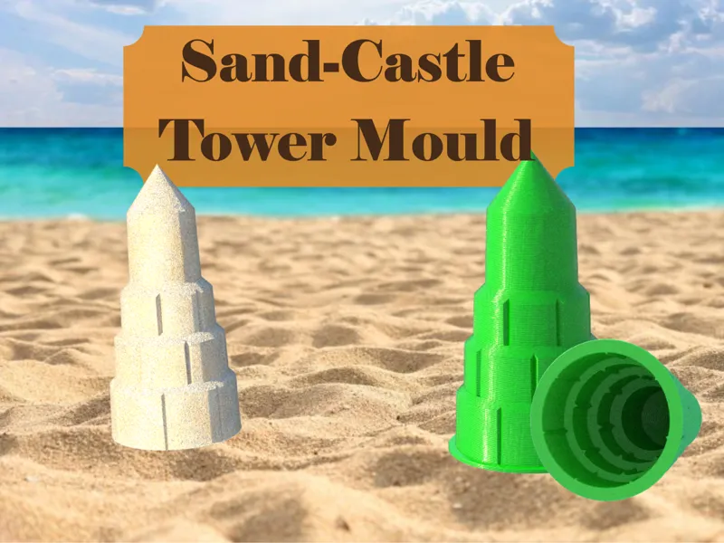 Round Tower Sand-Castle Mould