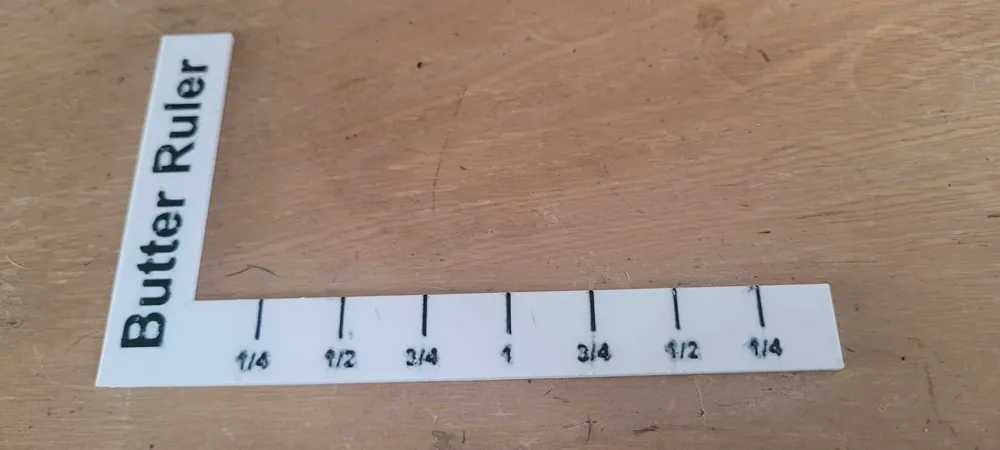 Butter Ruler :) by bloodVixen - MakerWorld