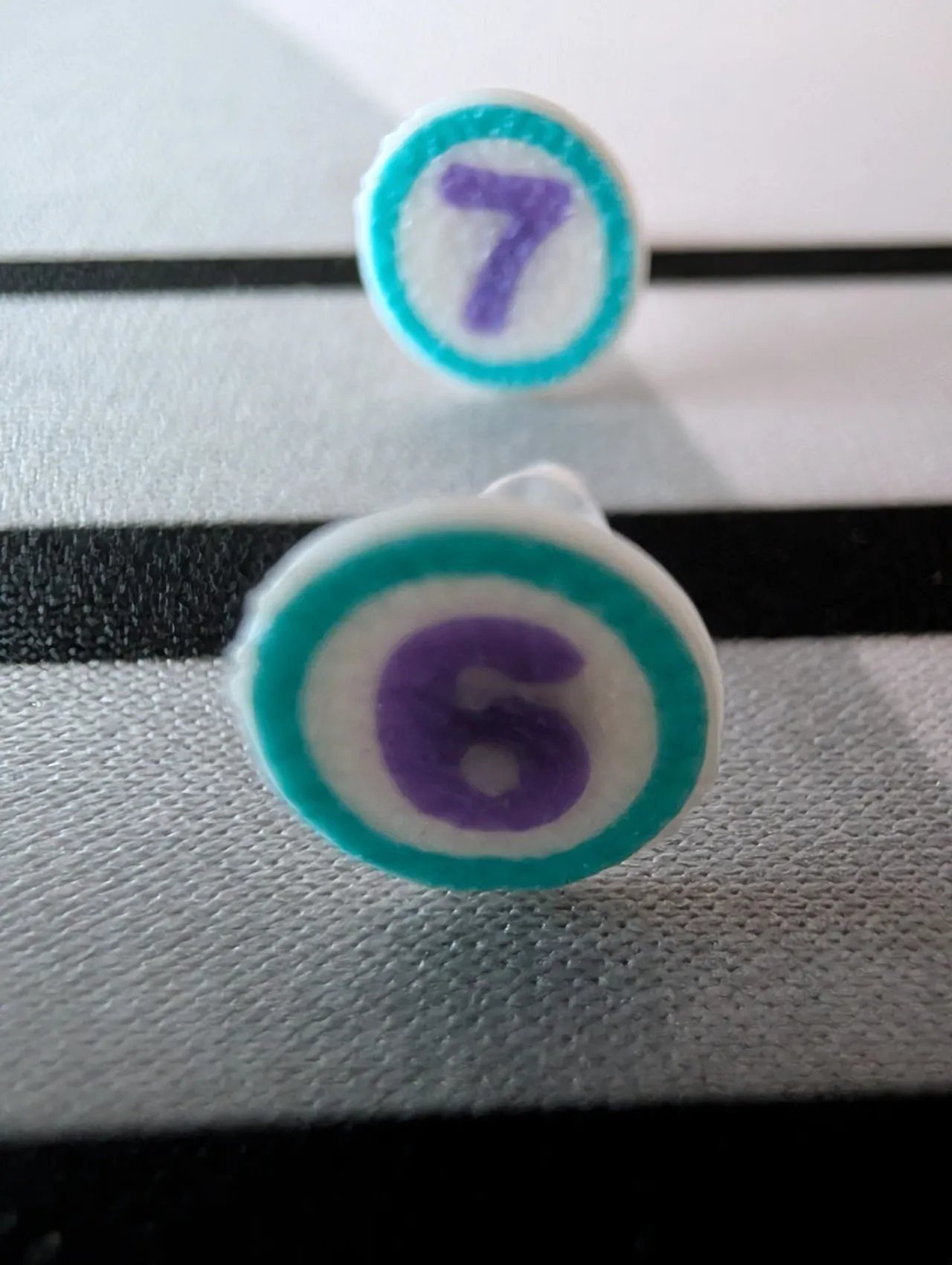 6-7 Stud Earrings view 2