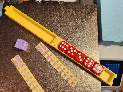 Five-o dice game 16mm dice