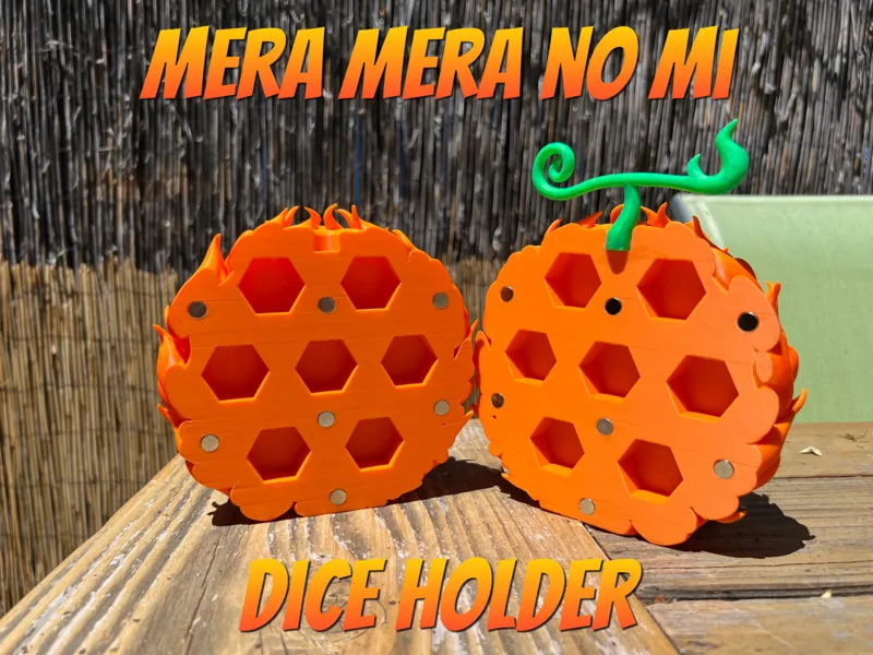 Mera Mera no Mi Dice Holder - Flame Flame Fruit