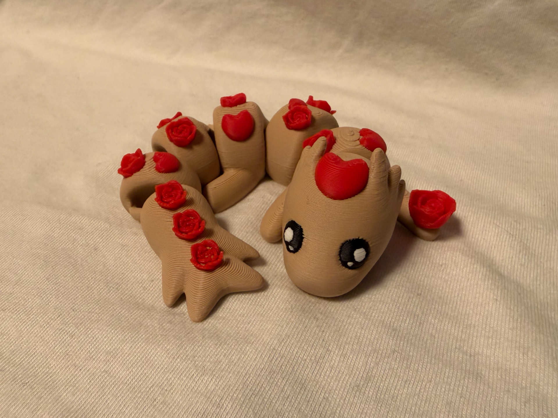 Baby Articulated Valentines Dragon