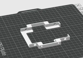 Compact 3.5" to 2.5" SSD Bracket for PC (2 Screw Mounting)