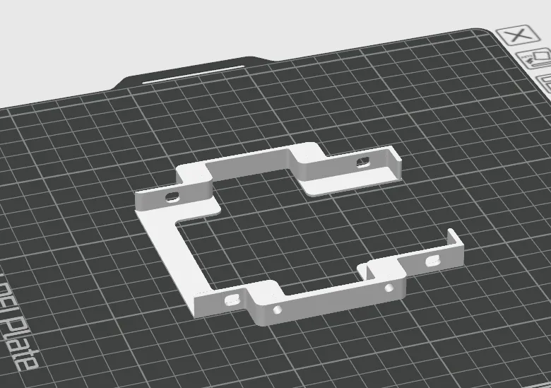 Compact 3.5" to 2.5" SSD Bracket for PC (2 Screw Mounting)