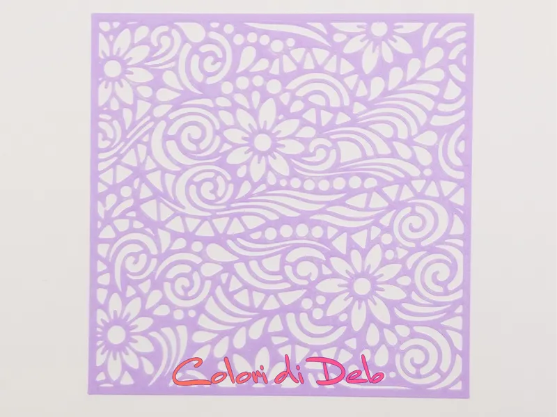 Stencil per polymer clay