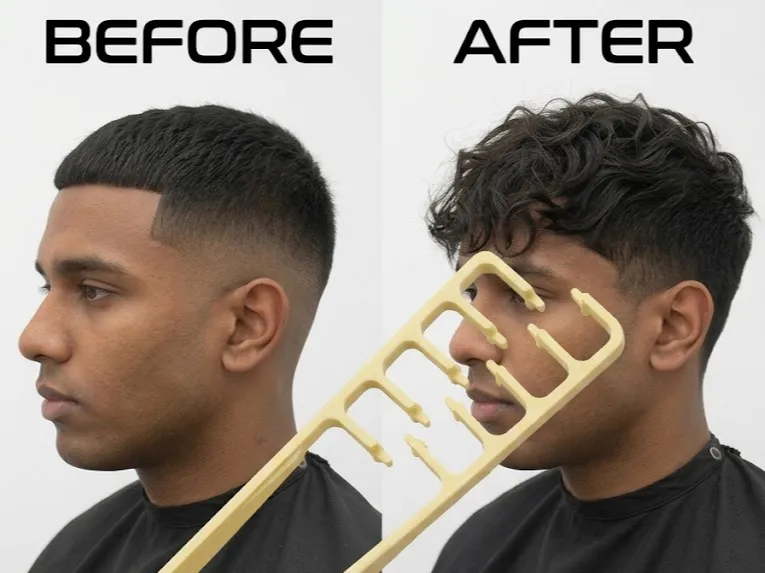 Wave Texture Styling Comb 