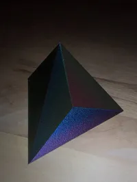 Sphère low poly épurée — photo 3