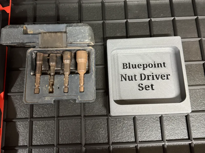 BluePoint Nut Driver Set Case - Gridfinity