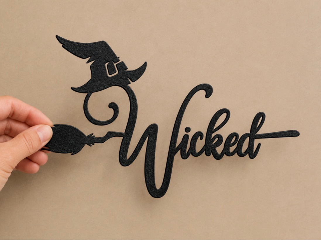 Wicked – Halloween Witch Wall Sign