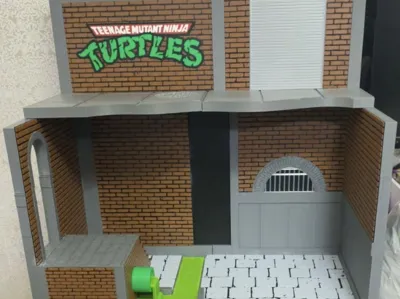 Diorama TMNT (Ninja Turtles)