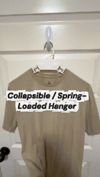 Spring-Loaded Hanger with Bump Stops