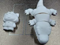 Outil de découpe flexi avec exemples dinosaure et chaton — photo 1