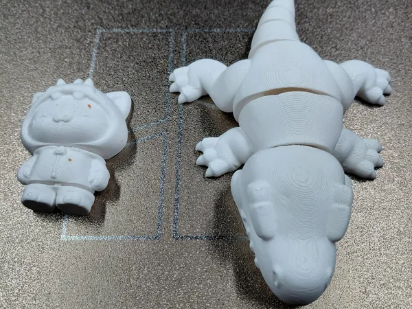 Outil de découpe flexi avec exemples dinosaure et chaton