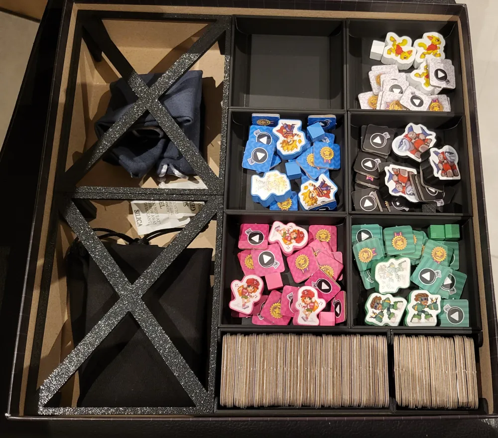 Video Game Inlay Video Game Champion, Boardgame Inlay - Free 3D Print Model - MakerWorld
