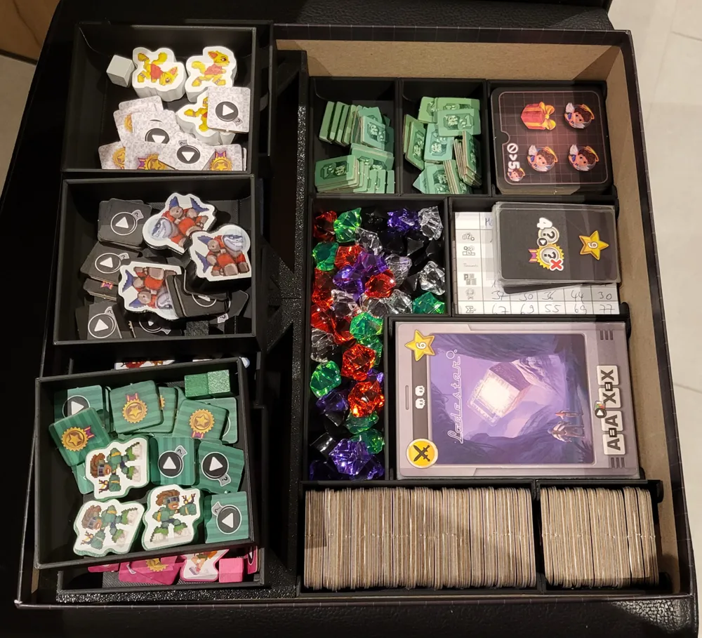 Video Game Inlay Video Game Champion, Boardgame Inlay - Free 3D Print Model - MakerWorld