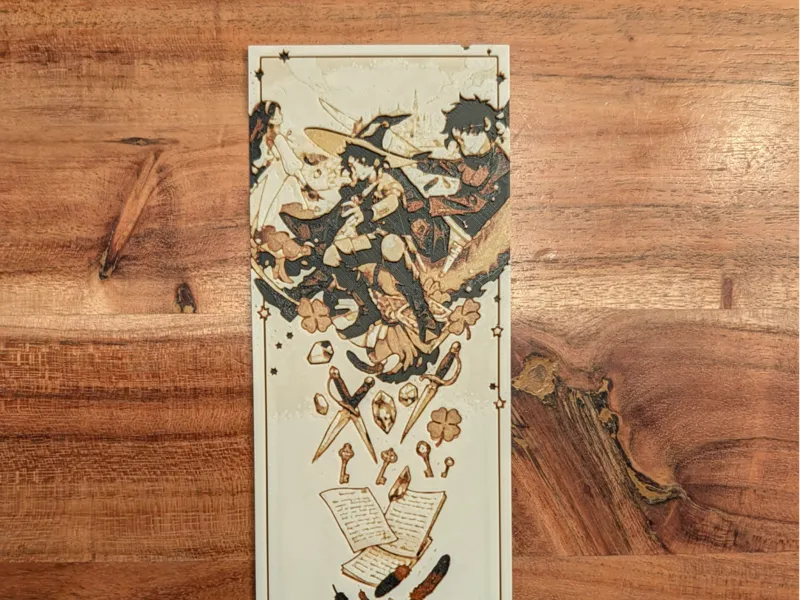 Ichi the Witch Bookmark | Hueforge Multicolor