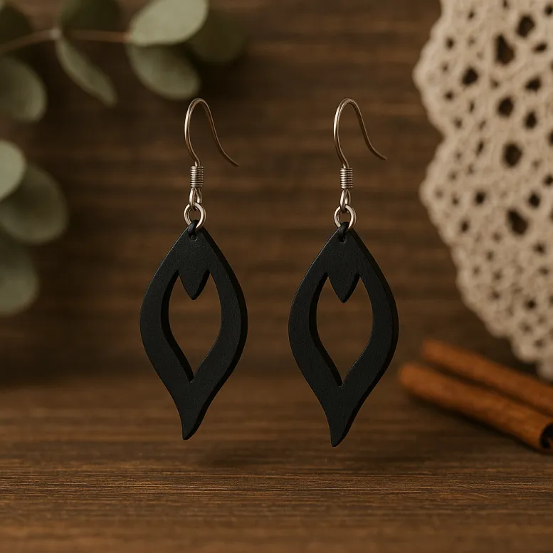 Heart Earrings view 2