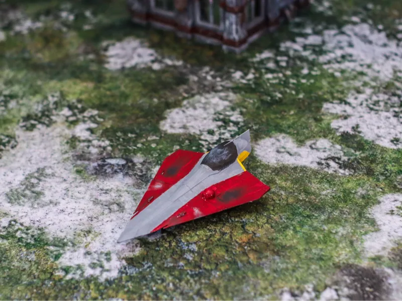 Star Wars Jedi Starfighter Interceptor Delta-7